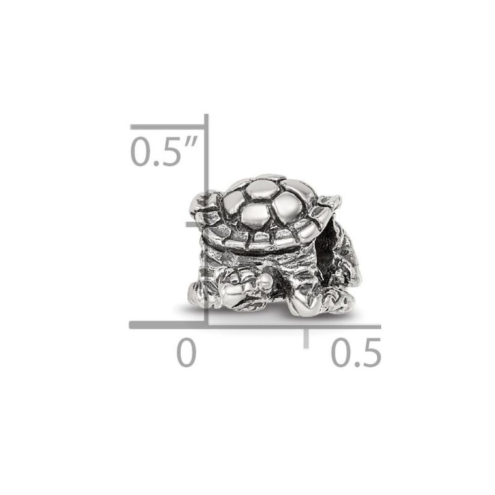 Kazi Luxury Sterling Silver Reflections Turtle Be… - image 7